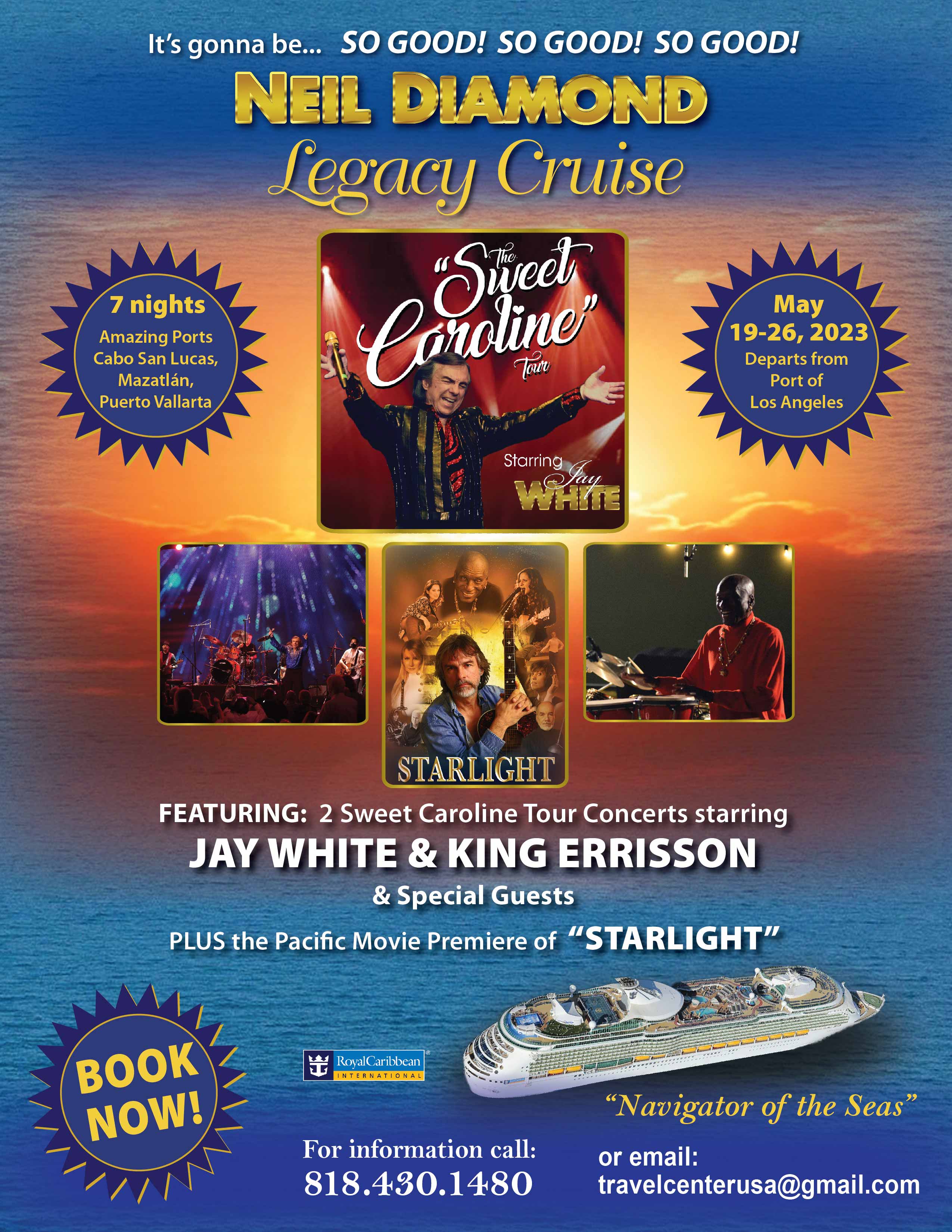 Neil Diamond Legacy Cruise